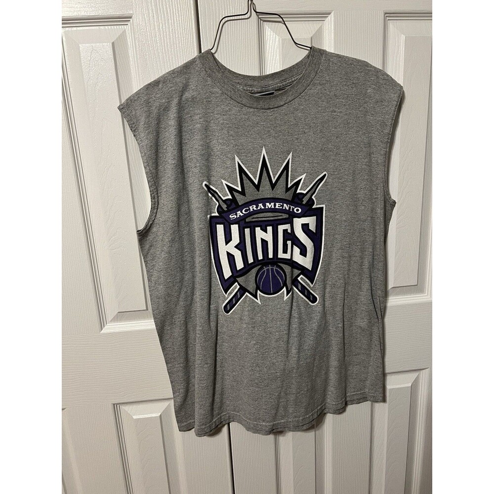 Vintage Sacramento Kings Chris Webber NBA Basketball Mens Sleeveless T-Shirt 2XL